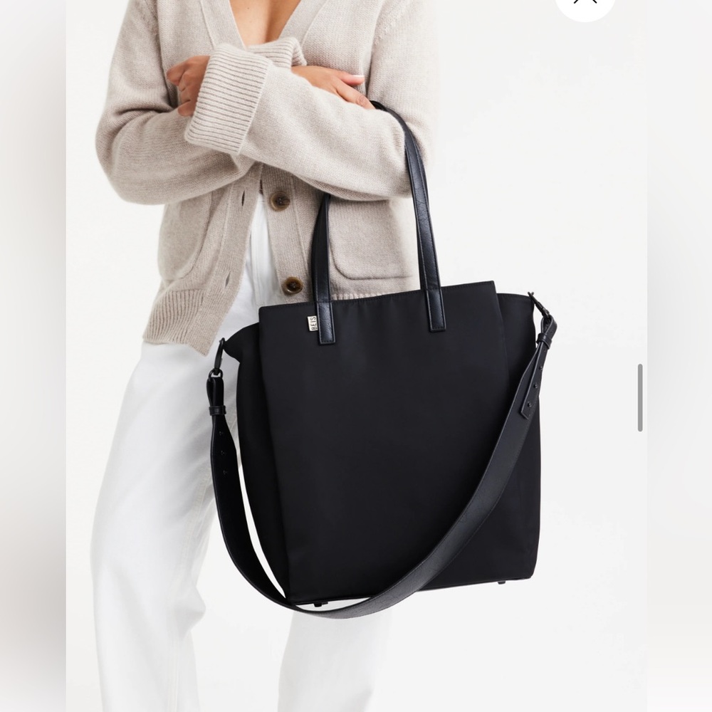 Beis Commuter Tote in Black